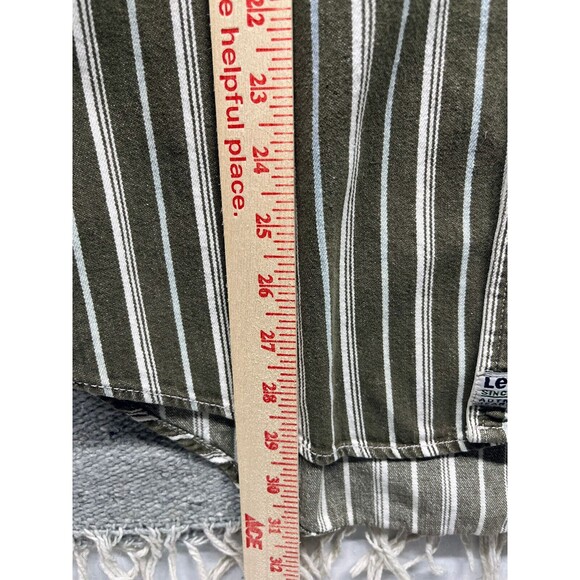 Vintage 90s Levis Button Down shirt faded skater surfer Medium Large - Picture 7 of 8